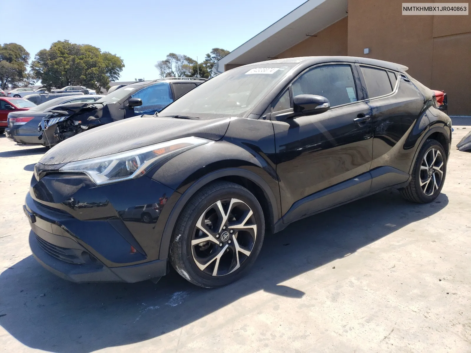 NMTKHMBX1JR040863 2018 Toyota C-Hr Xle