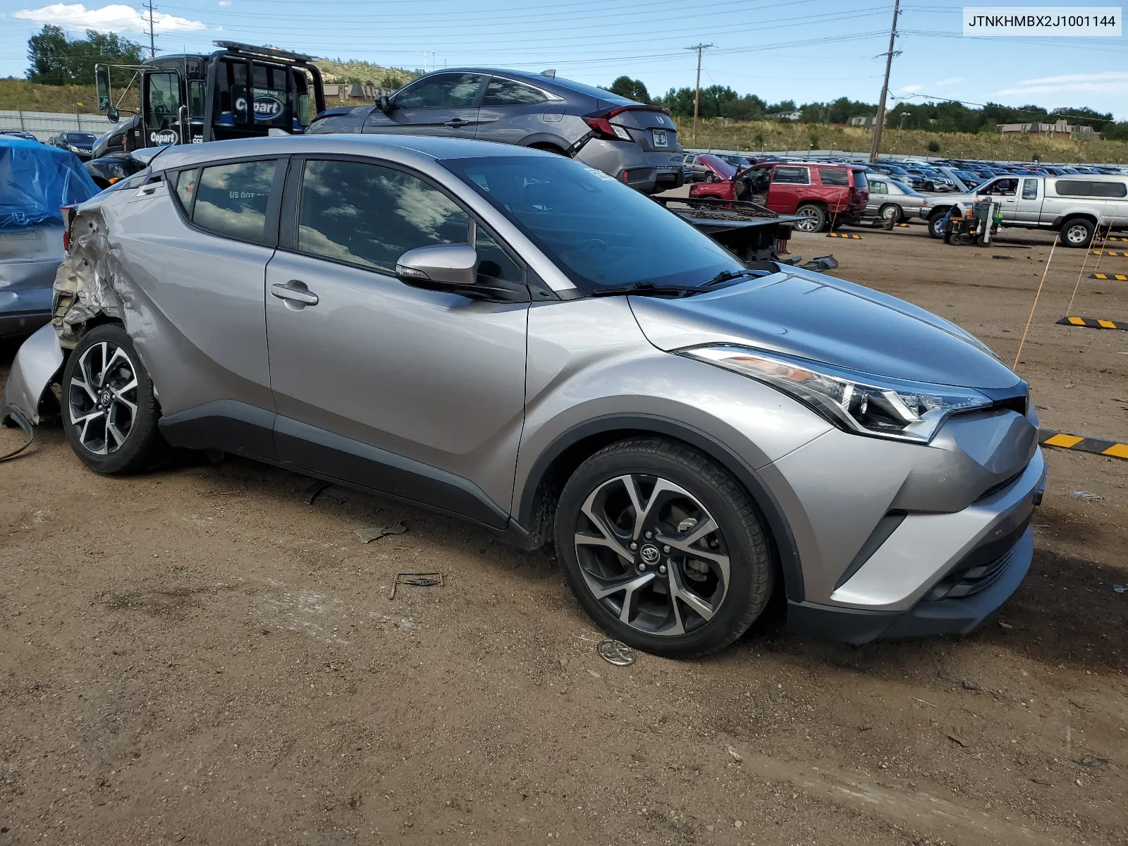 JTNKHMBX2J1001144 2018 Toyota C-Hr Xle