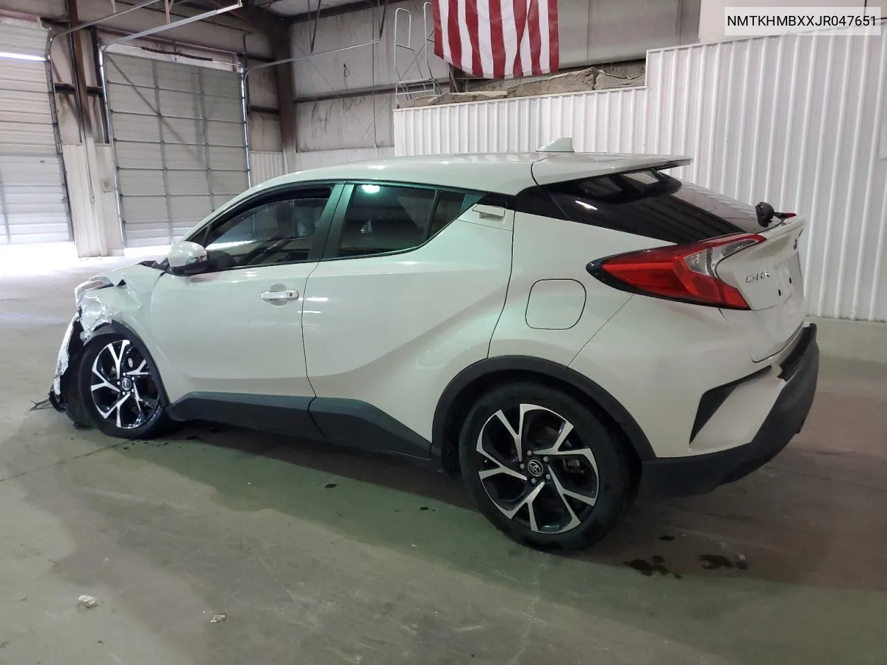 2018 Toyota C-Hr Xle VIN: NMTKHMBXXJR047651 Lot: 65751854