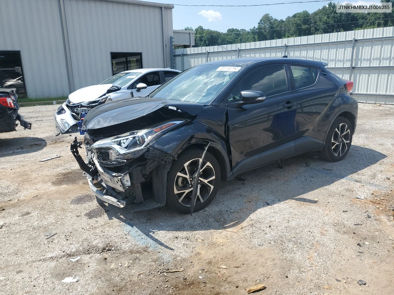 2018 Toyota C-Hr Xle VIN: JTNKHMBX3J1006255 Lot: 66116294