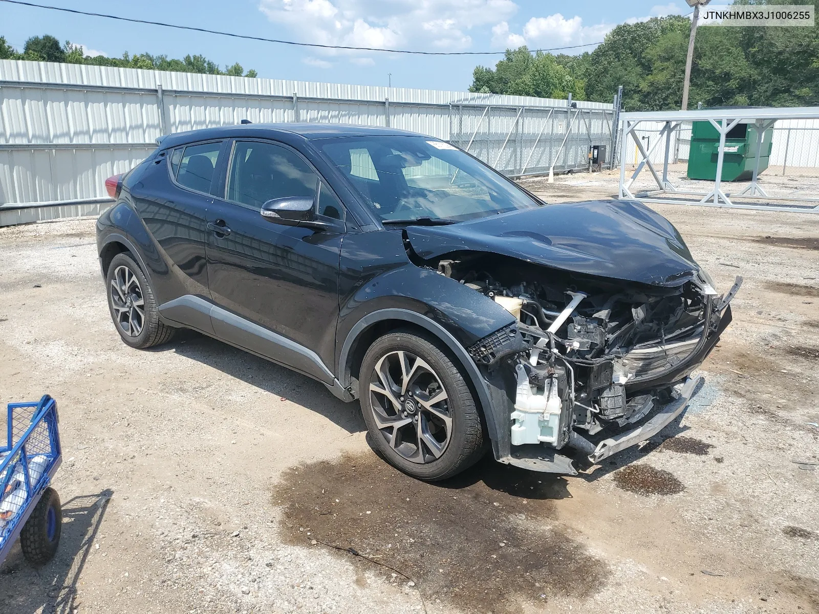 2018 Toyota C-Hr Xle VIN: JTNKHMBX3J1006255 Lot: 66116294