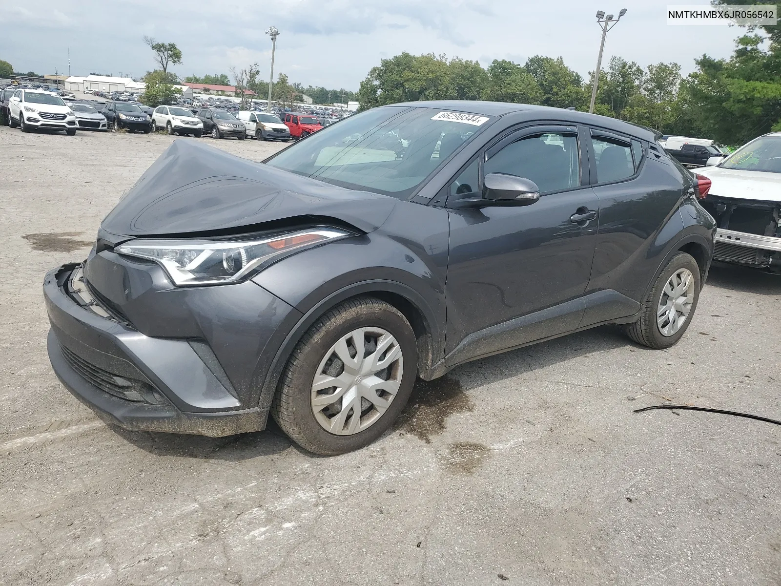 2018 Toyota C-Hr Xle VIN: NMTKHMBX6JR056542 Lot: 66298344