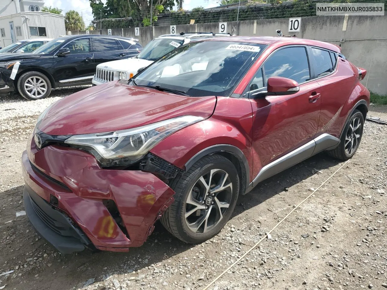 NMTKHMBX0JR035833 2018 Toyota C-Hr Xle