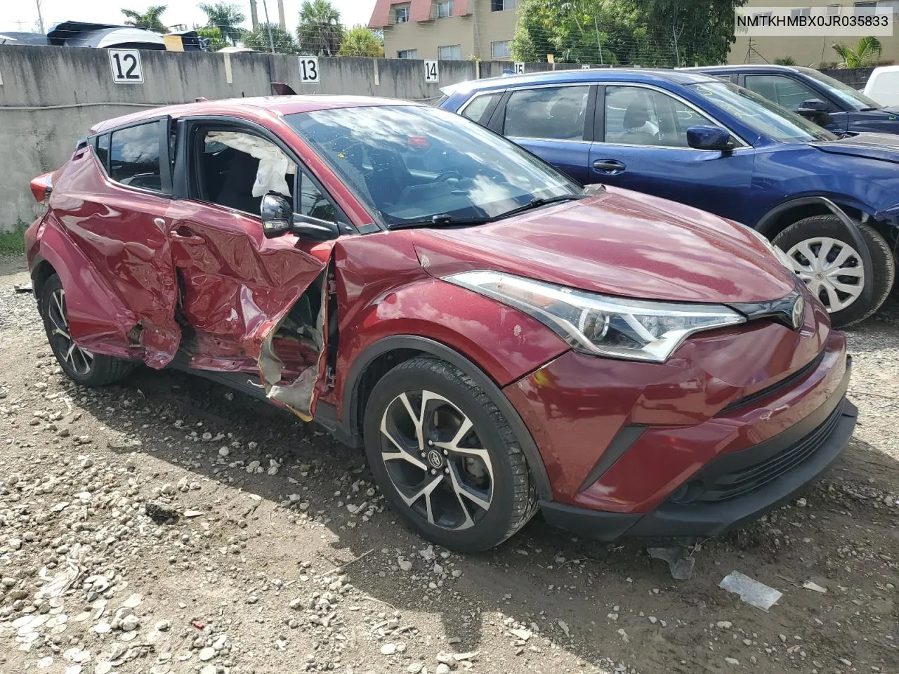 NMTKHMBX0JR035833 2018 Toyota C-Hr Xle