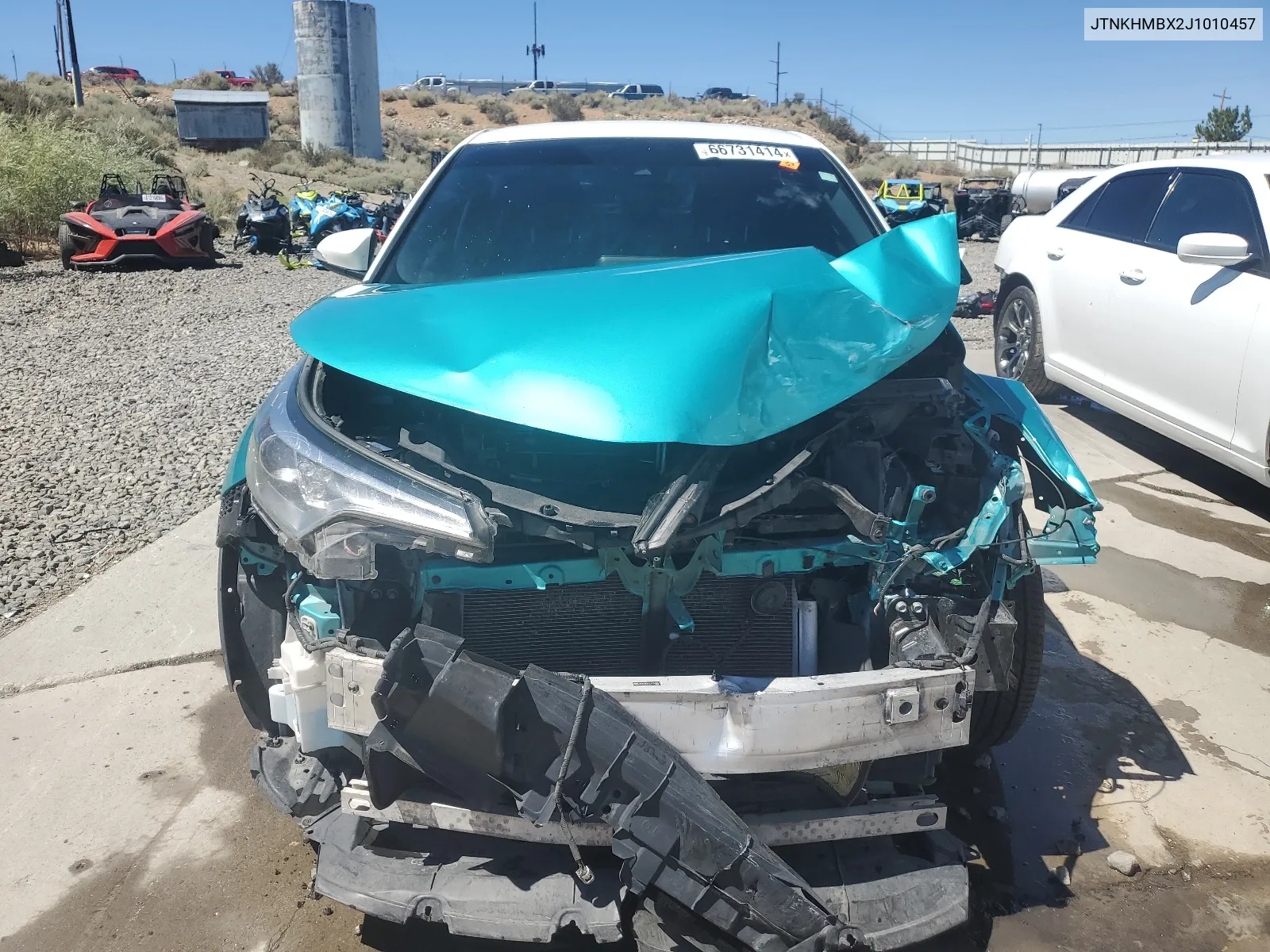 JTNKHMBX2J1010457 2018 Toyota C-Hr Xle