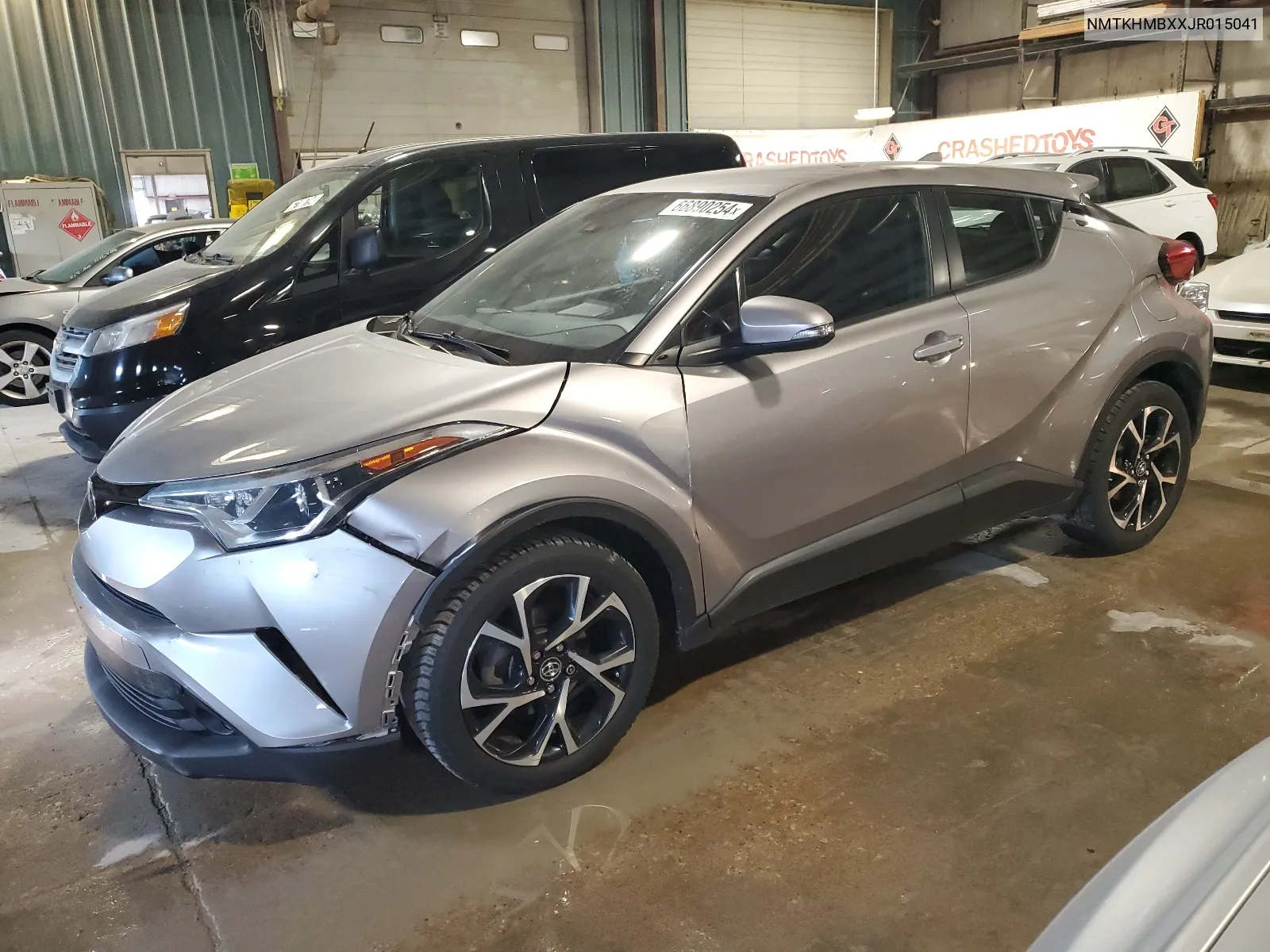 2018 Toyota C-Hr Xle VIN: NMTKHMBXXJR015041 Lot: 66890254