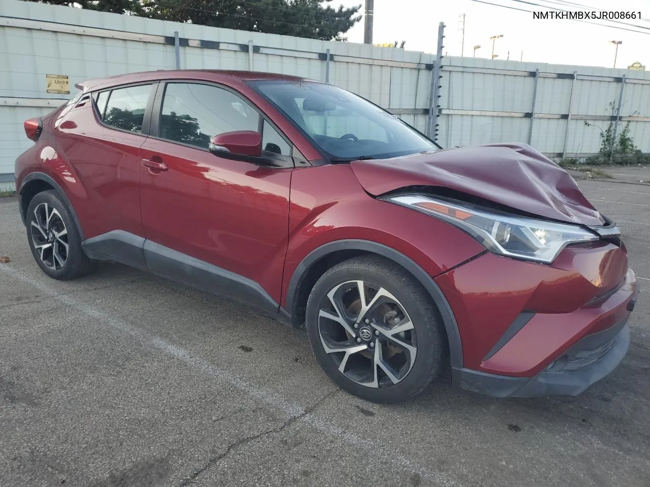 2018 Toyota C-Hr Xle VIN: NMTKHMBX5JR008661 Lot: 67069174