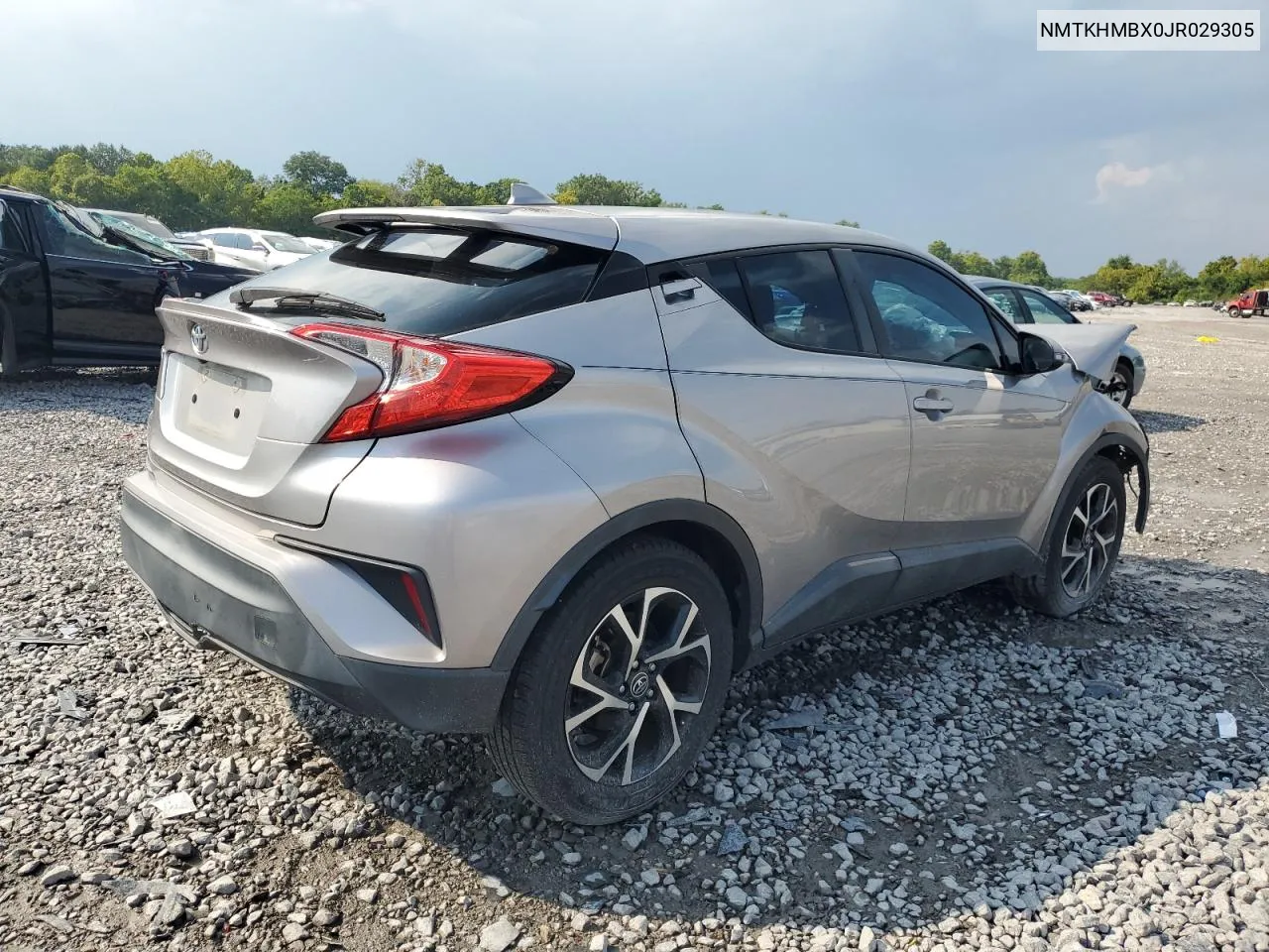 2018 Toyota C-Hr Xle VIN: NMTKHMBX0JR029305 Lot: 67848874