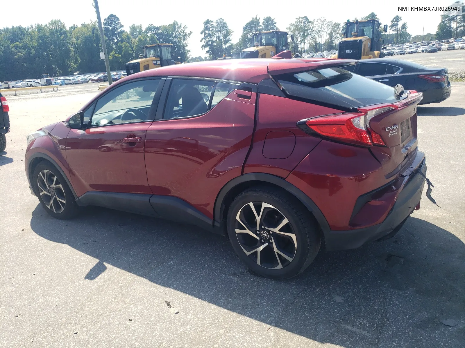 NMTKHMBX7JR026949 2018 Toyota C-Hr Xle