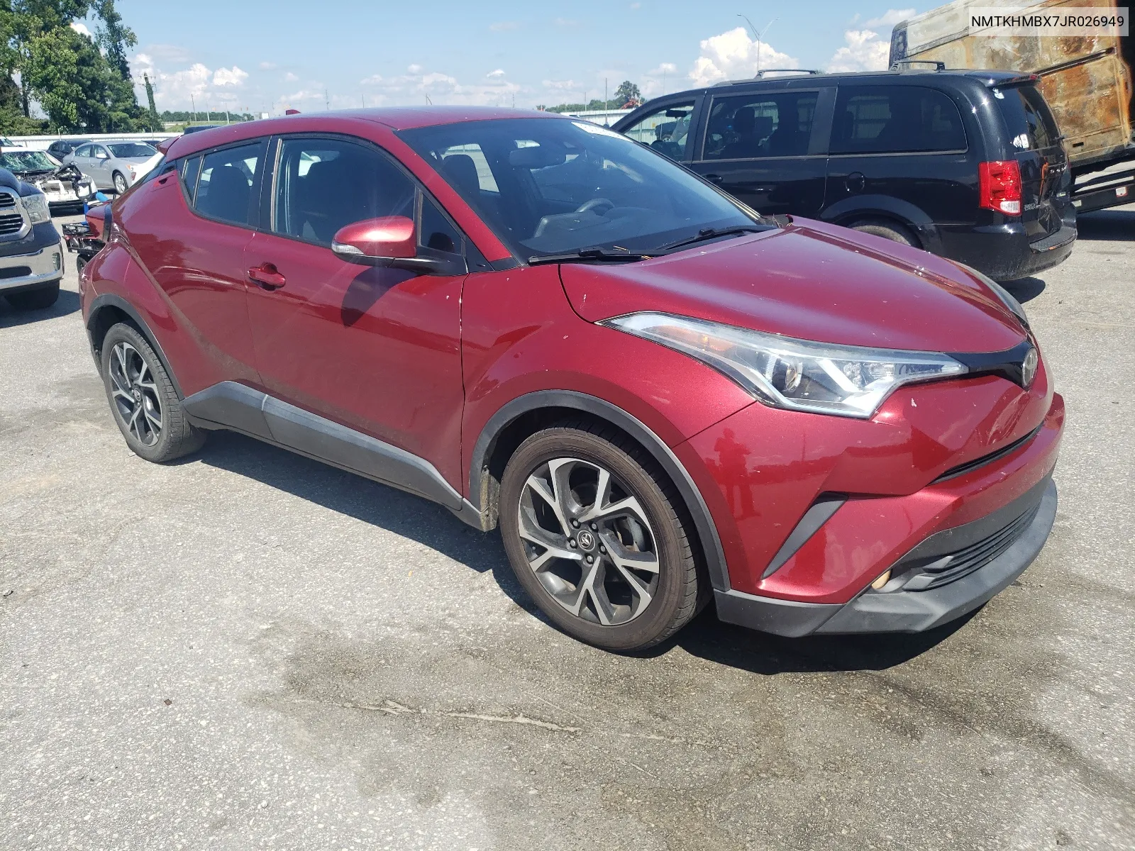 NMTKHMBX7JR026949 2018 Toyota C-Hr Xle