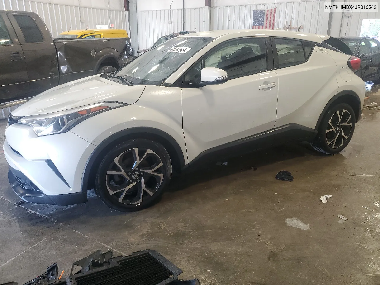 2018 Toyota C-Hr Xle VIN: NMTKHMBX4JR016542 Lot: 68347924