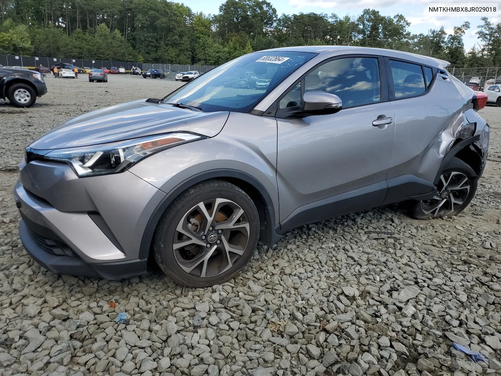 NMTKHMBX8JR029018 2018 Toyota C-Hr Xle