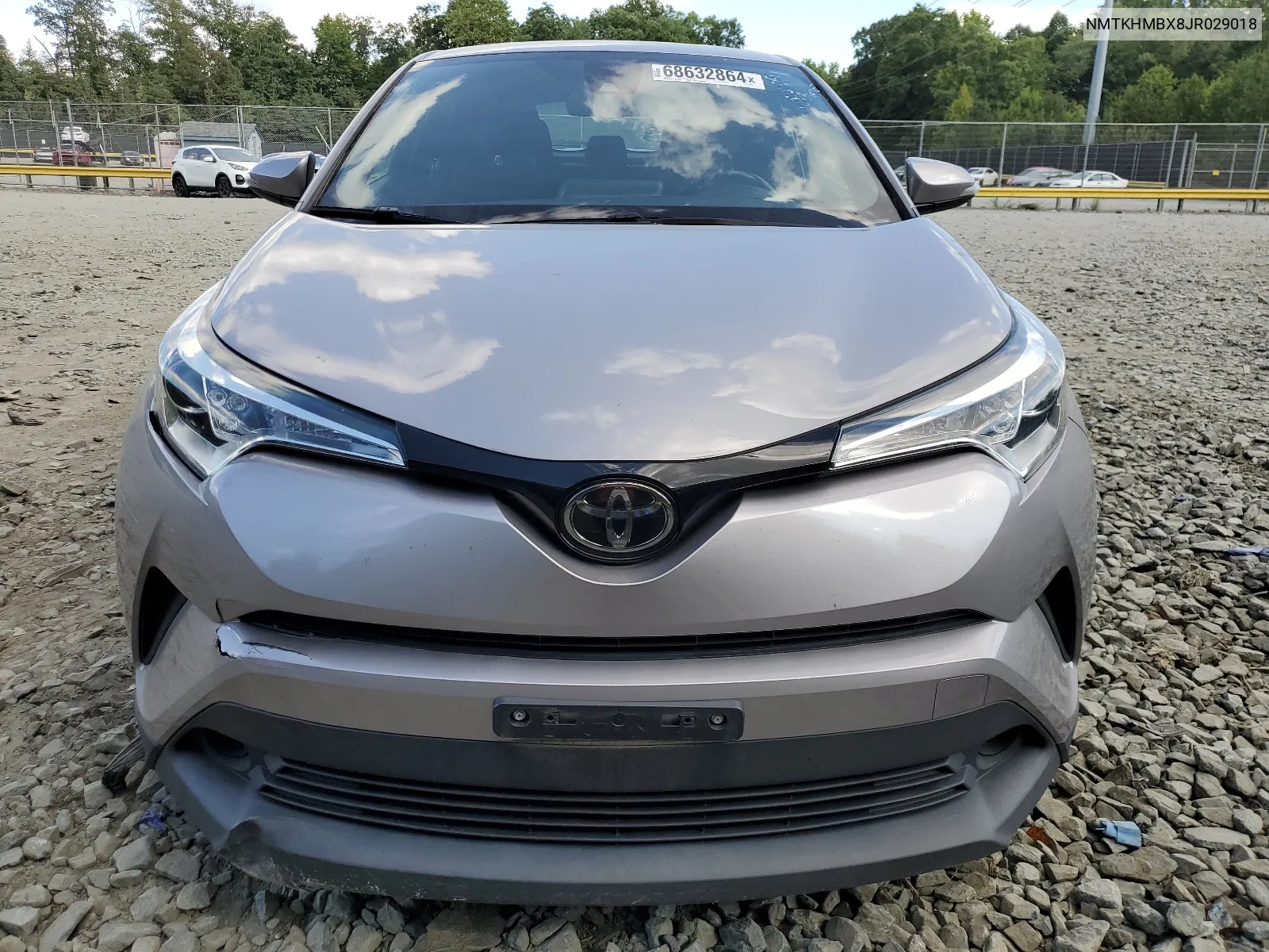 2018 Toyota C-Hr Xle VIN: NMTKHMBX8JR029018 Lot: 68632864