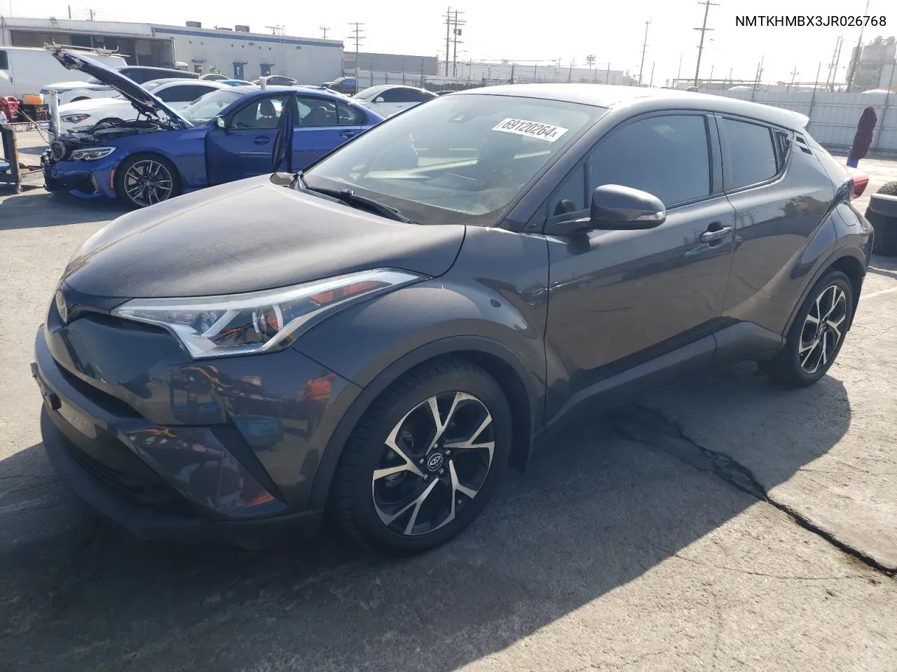 NMTKHMBX3JR026768 2018 Toyota C-Hr Xle