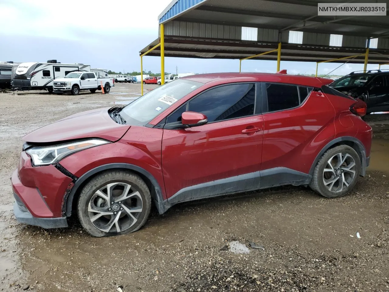 2018 Toyota C-Hr Xle VIN: NMTKHMBXXJR033510 Lot: 69300044