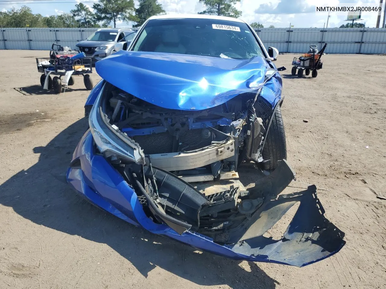 NMTKHMBX2JR008469 2018 Toyota C-Hr Xle