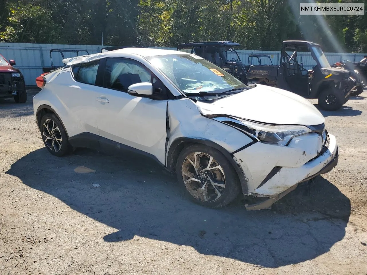 2018 Toyota C-Hr Xle VIN: NMTKHMBX8JR020724 Lot: 70266594