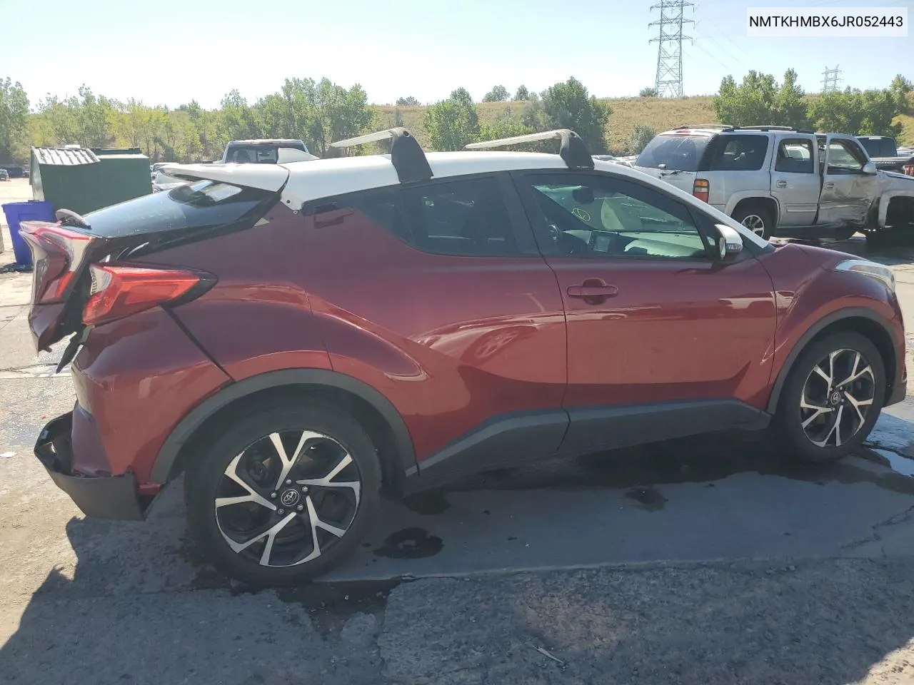 2018 Toyota C-Hr Xle VIN: NMTKHMBX6JR052443 Lot: 70627284