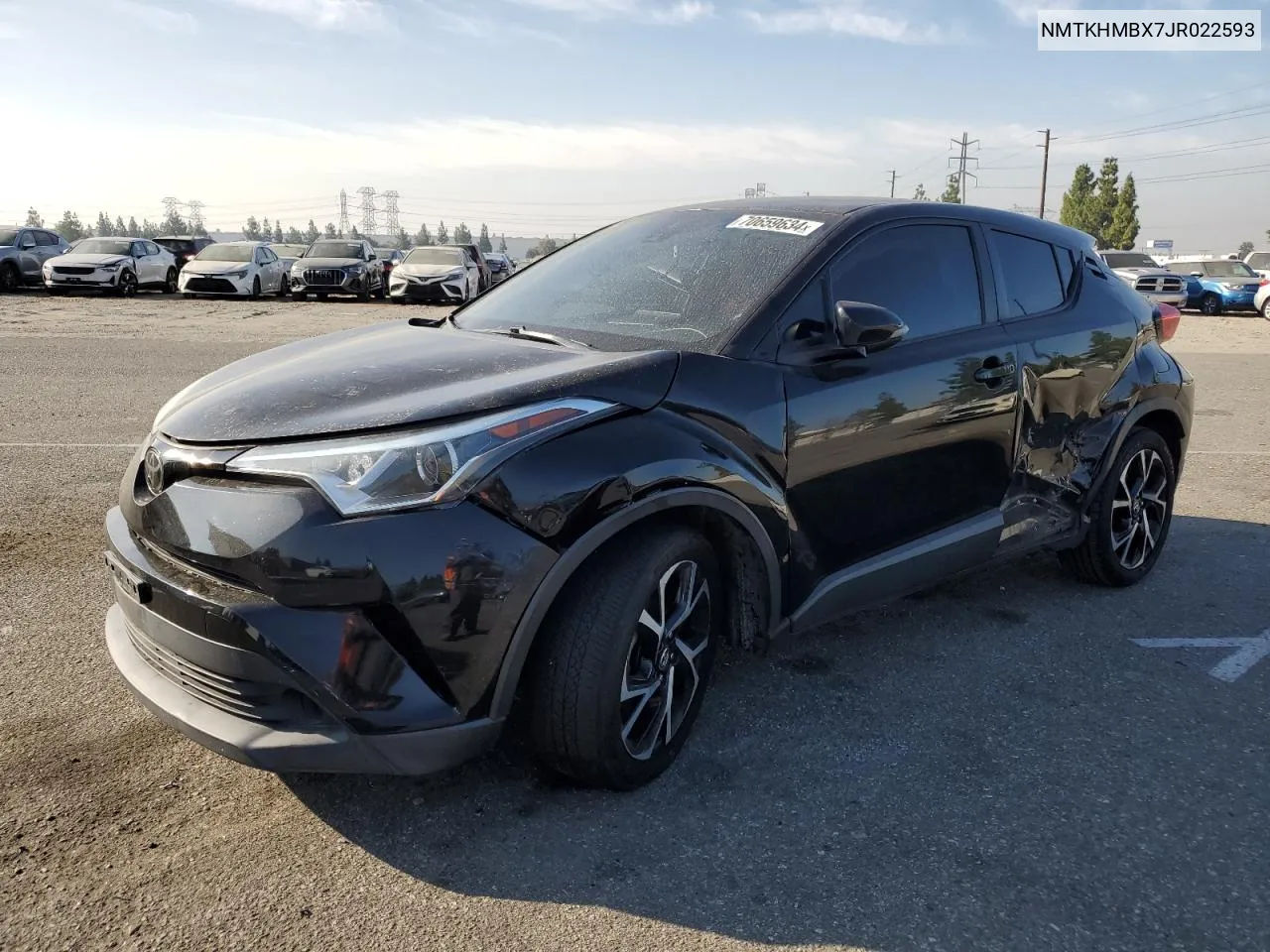 NMTKHMBX7JR022593 2018 Toyota C-Hr Xle