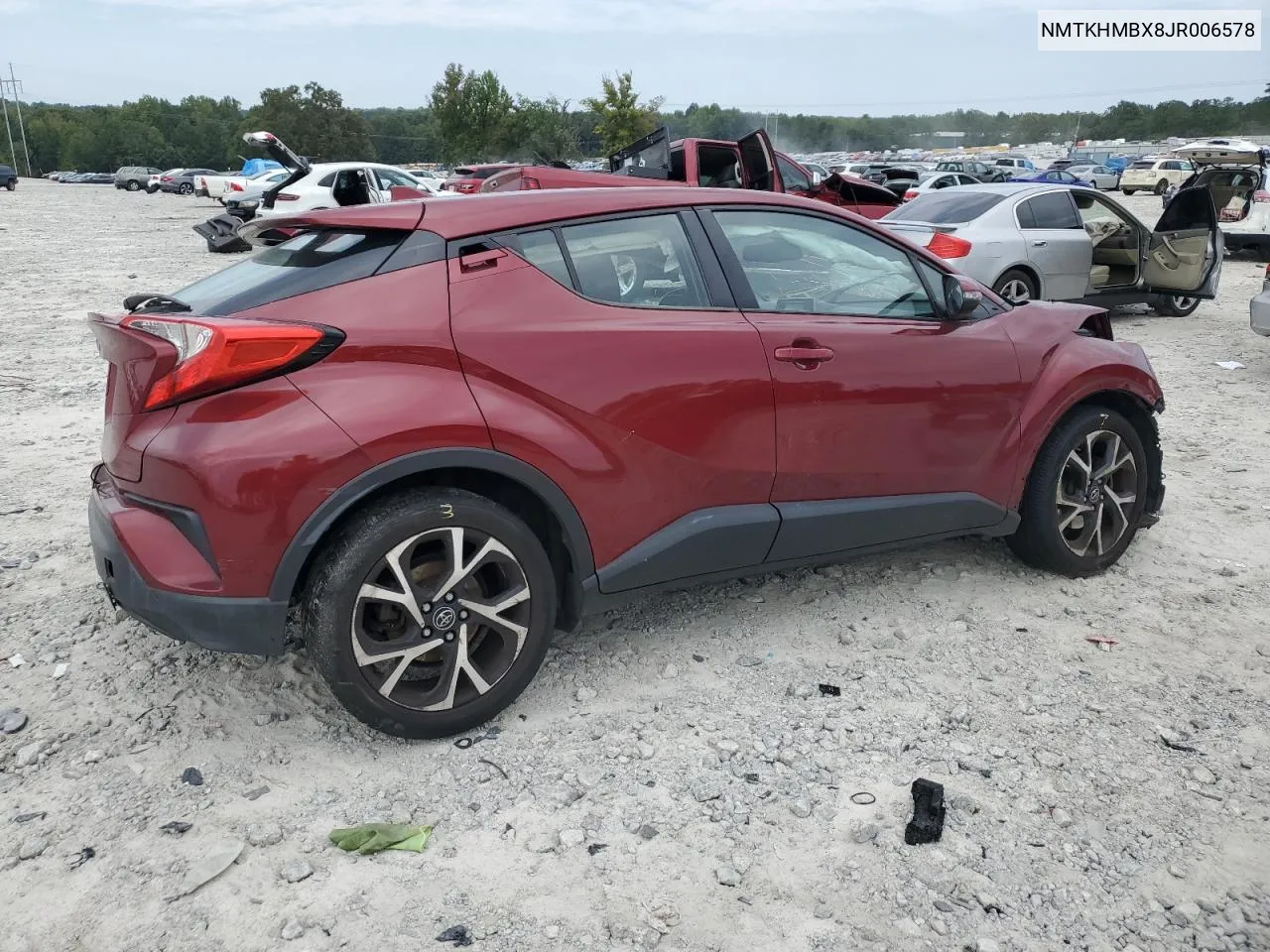 2018 Toyota C-Hr Xle VIN: NMTKHMBX8JR006578 Lot: 71166014