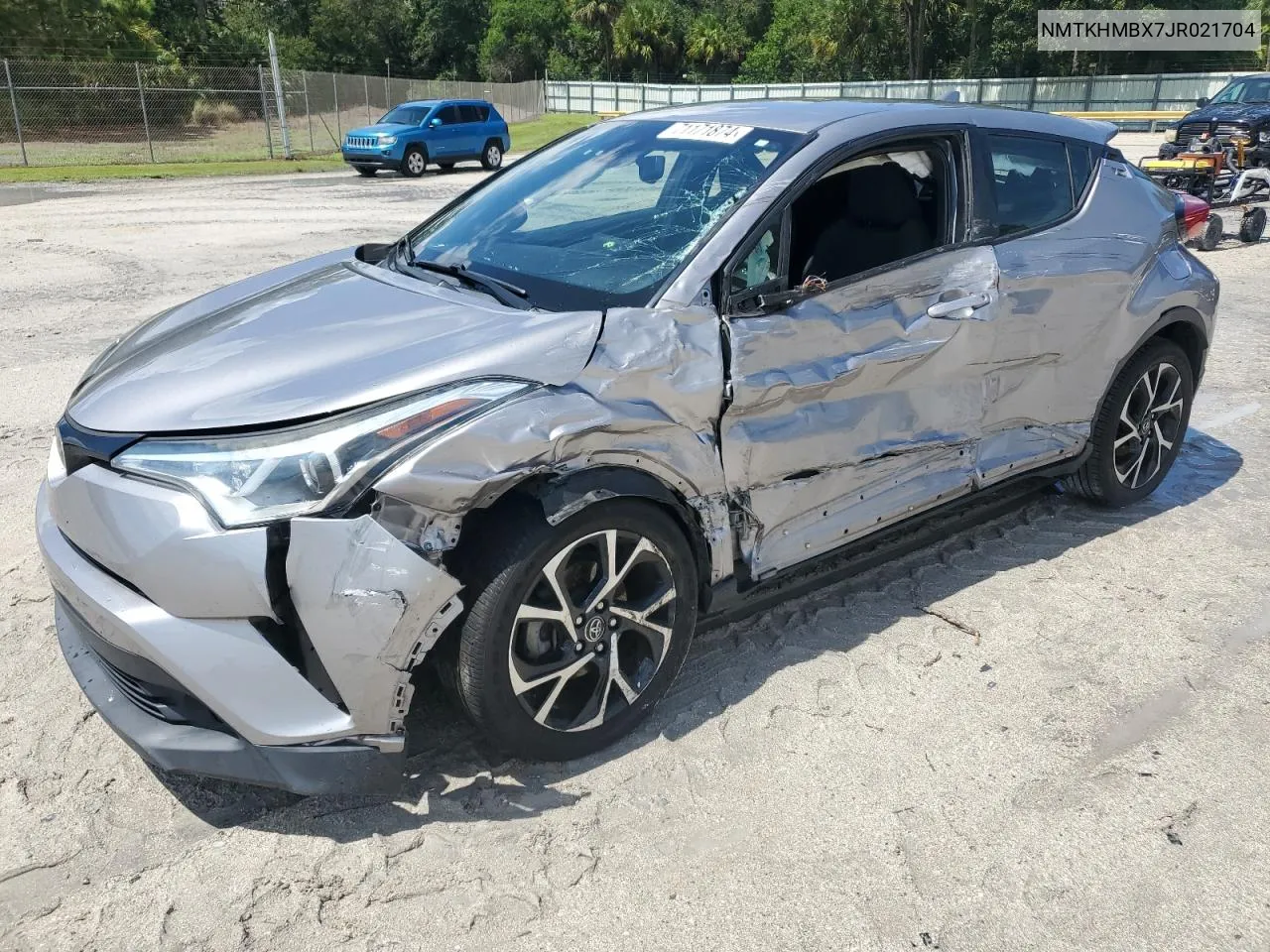 NMTKHMBX7JR021704 2018 Toyota C-Hr Xle