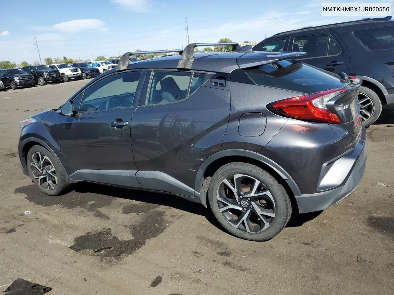 2018 Toyota C-Hr Xle VIN: NMTKHMBX1JR020550 Lot: 71558024