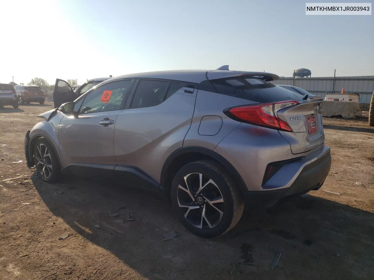 NMTKHMBX1JR003943 2018 Toyota C-Hr Xle