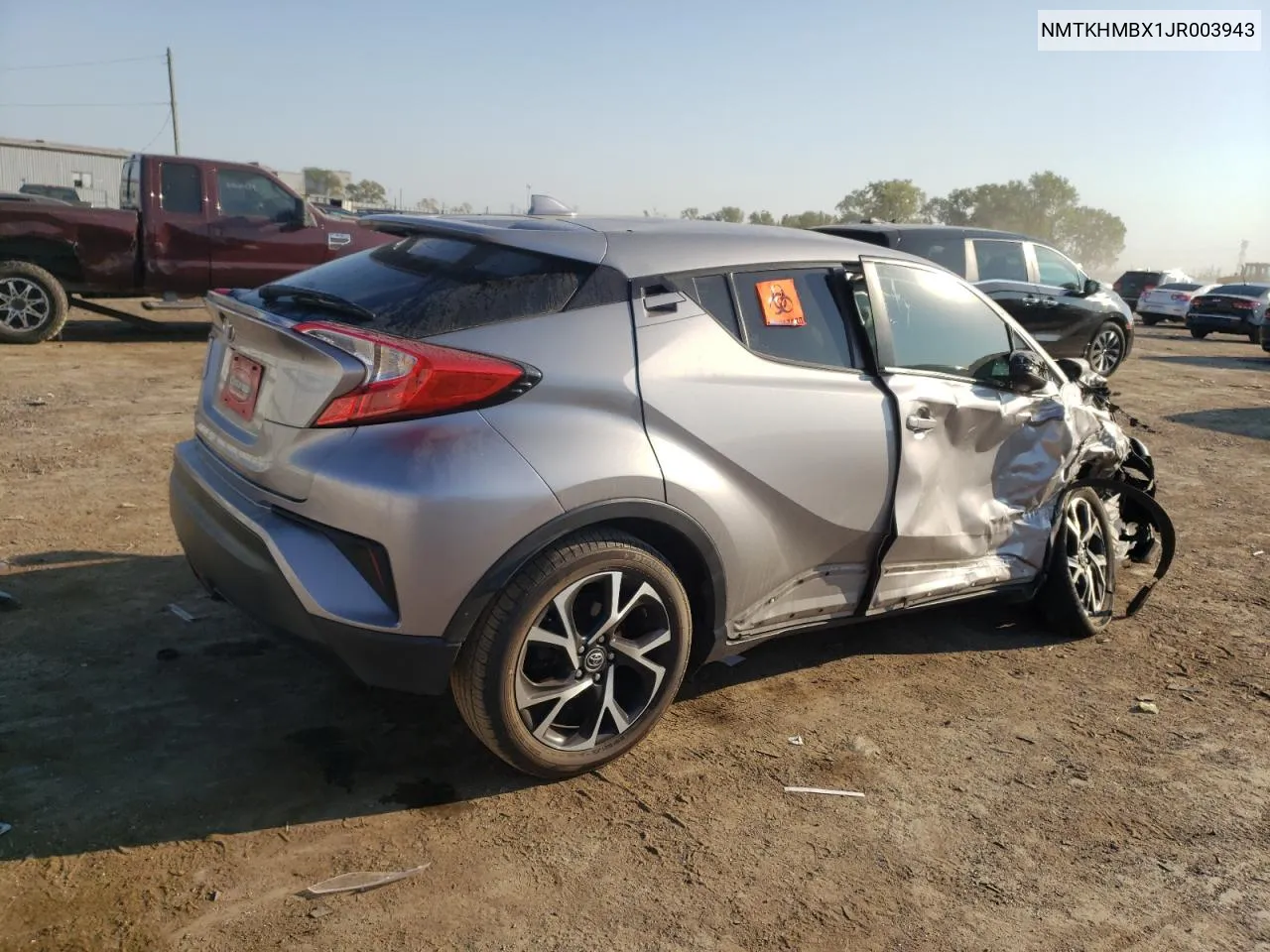 NMTKHMBX1JR003943 2018 Toyota C-Hr Xle