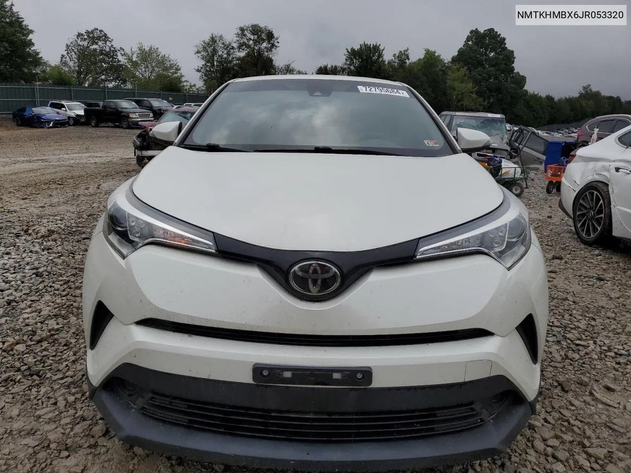 2018 Toyota C-Hr Xle VIN: NMTKHMBX6JR053320 Lot: 72795684