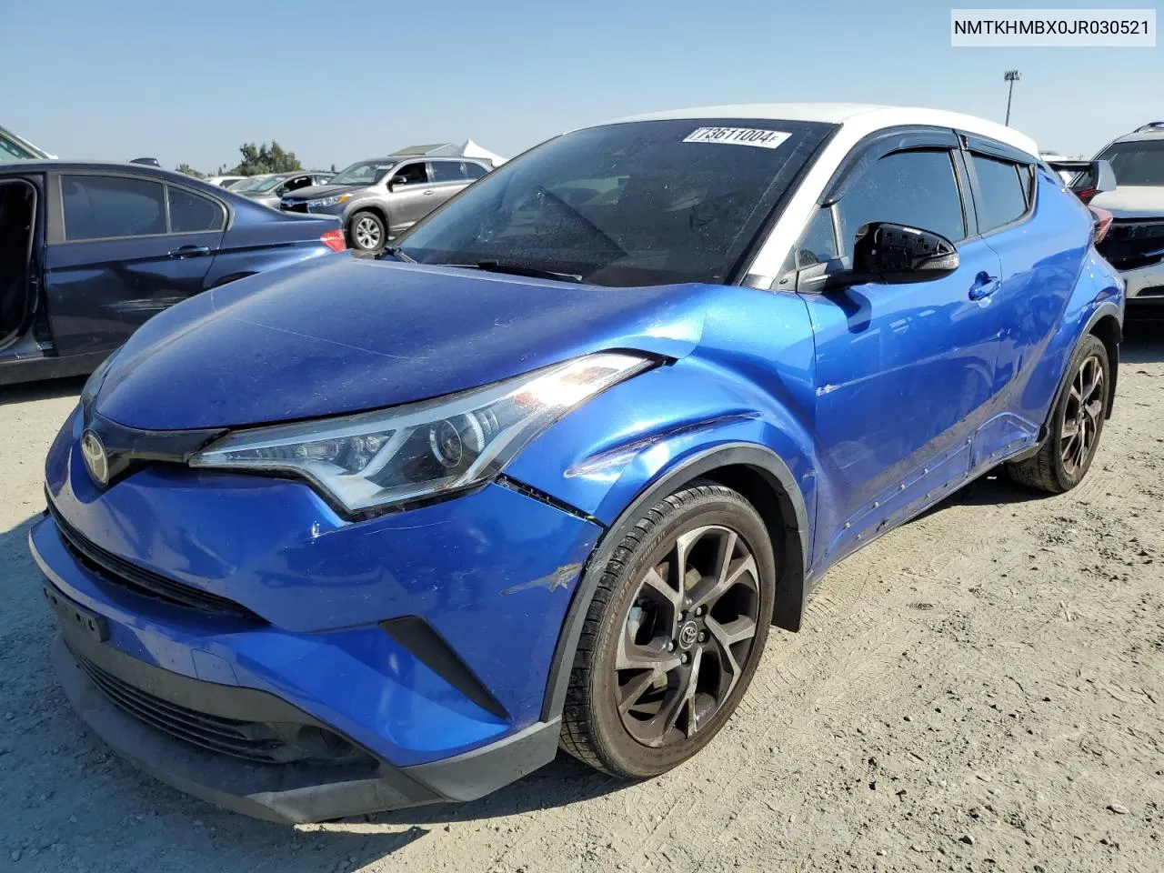 2018 Toyota C-Hr Xle VIN: NMTKHMBX0JR030521 Lot: 73611004