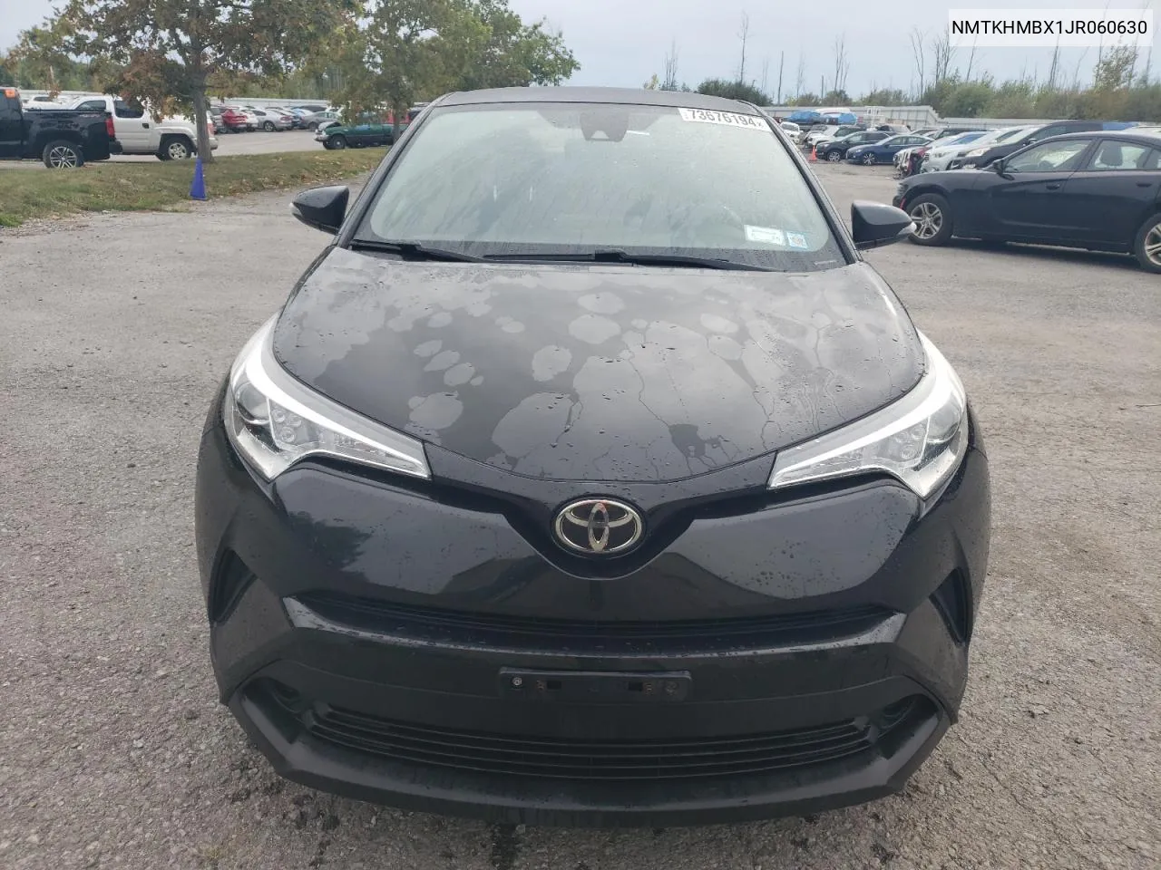 2018 Toyota C-Hr Xle VIN: NMTKHMBX1JR060630 Lot: 73676194