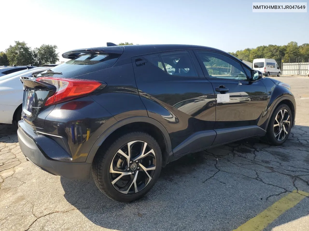 2018 Toyota C-Hr Xle VIN: NMTKHMBX1JR047649 Lot: 73690934