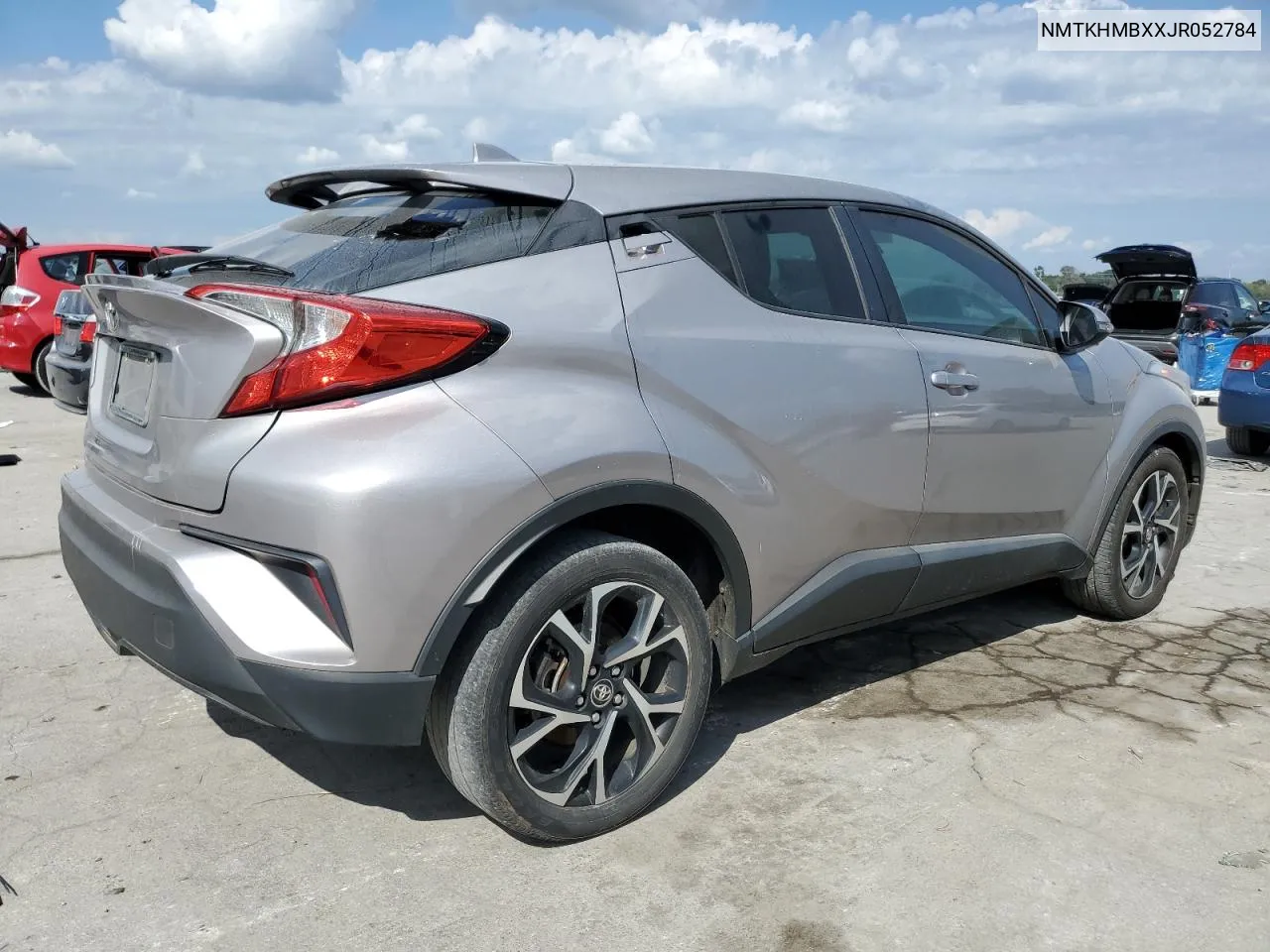 2018 Toyota C-Hr Xle VIN: NMTKHMBXXJR052784 Lot: 73743864