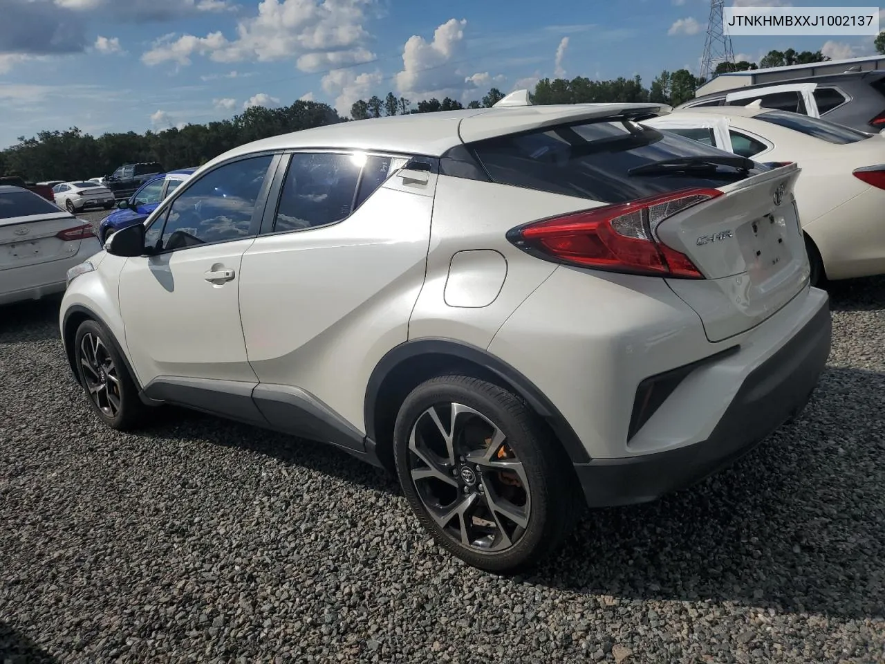 JTNKHMBXXJ1002137 2018 Toyota C-Hr Xle