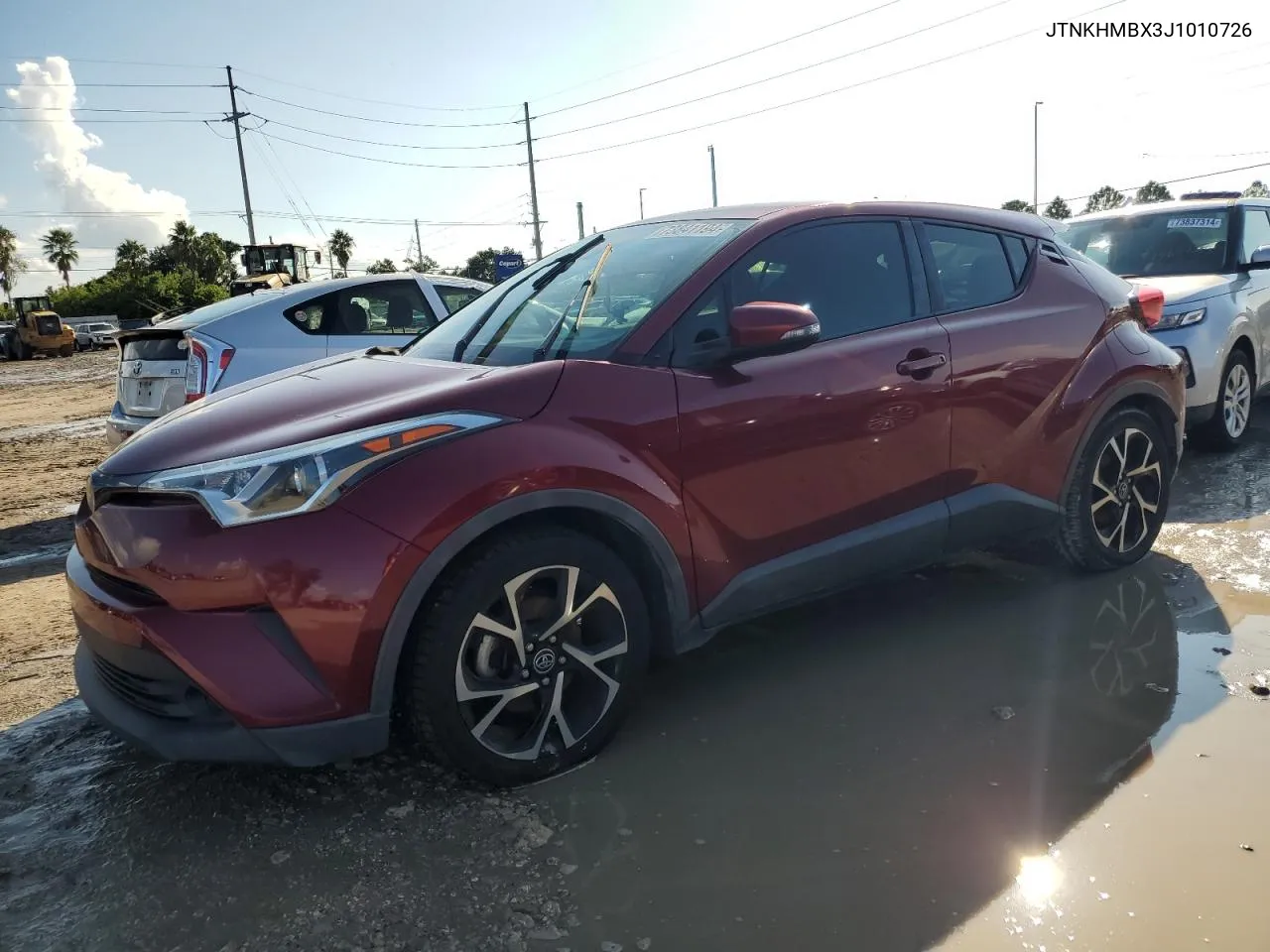 2018 Toyota C-Hr Xle VIN: JTNKHMBX3J1010726 Lot: 73841194