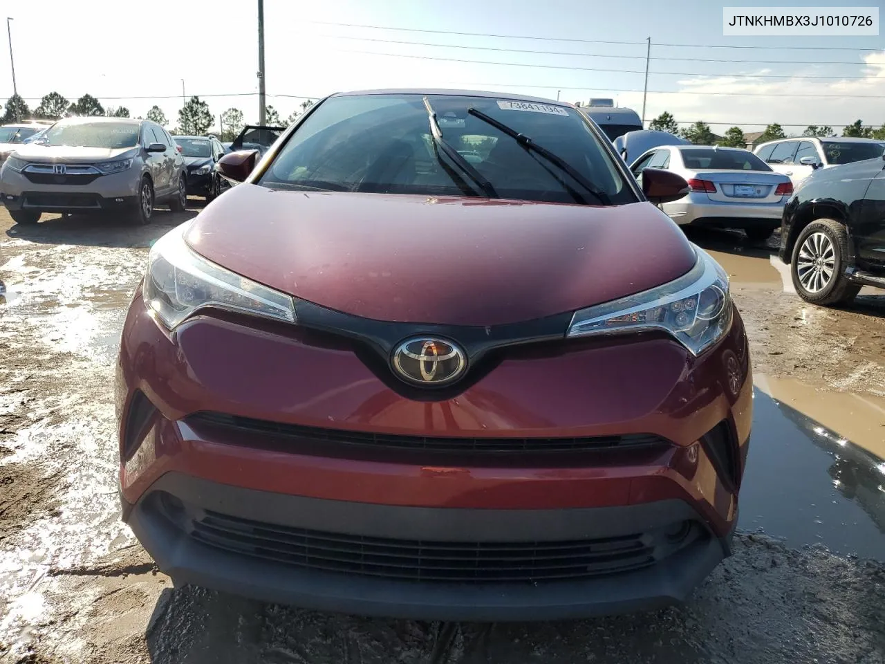 2018 Toyota C-Hr Xle VIN: JTNKHMBX3J1010726 Lot: 73841194