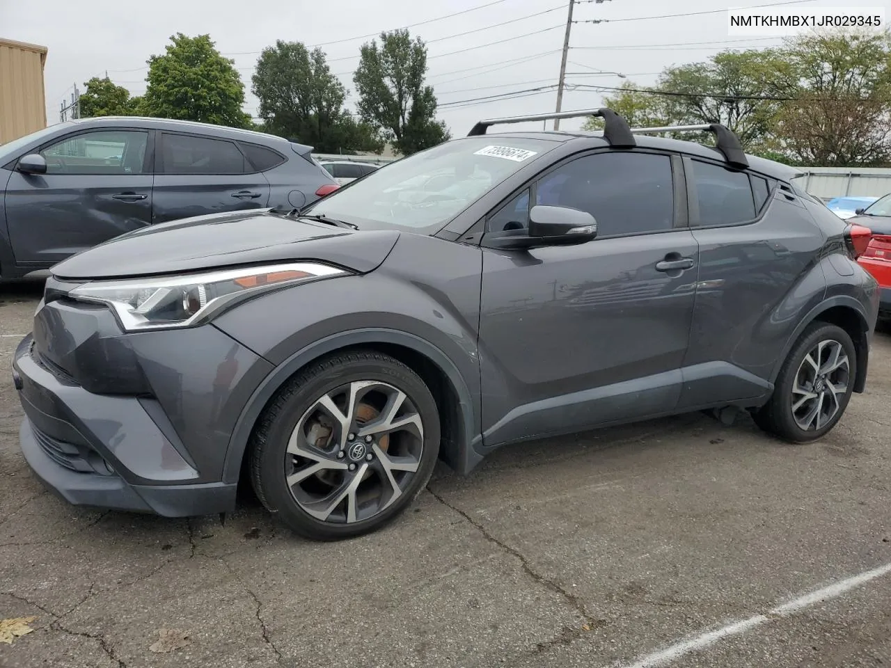 2018 Toyota C-Hr Xle VIN: NMTKHMBX1JR029345 Lot: 73996674