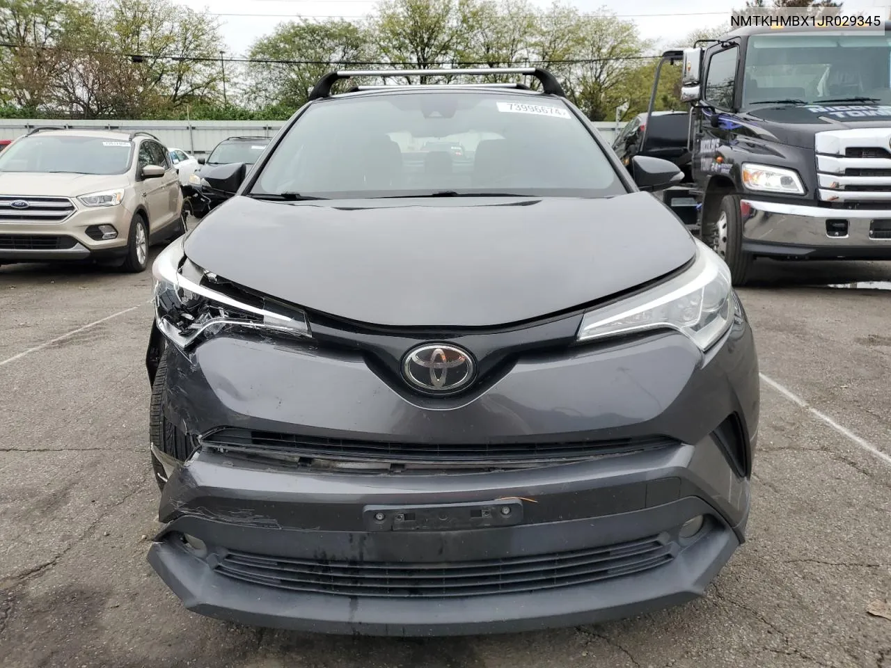 2018 Toyota C-Hr Xle VIN: NMTKHMBX1JR029345 Lot: 73996674