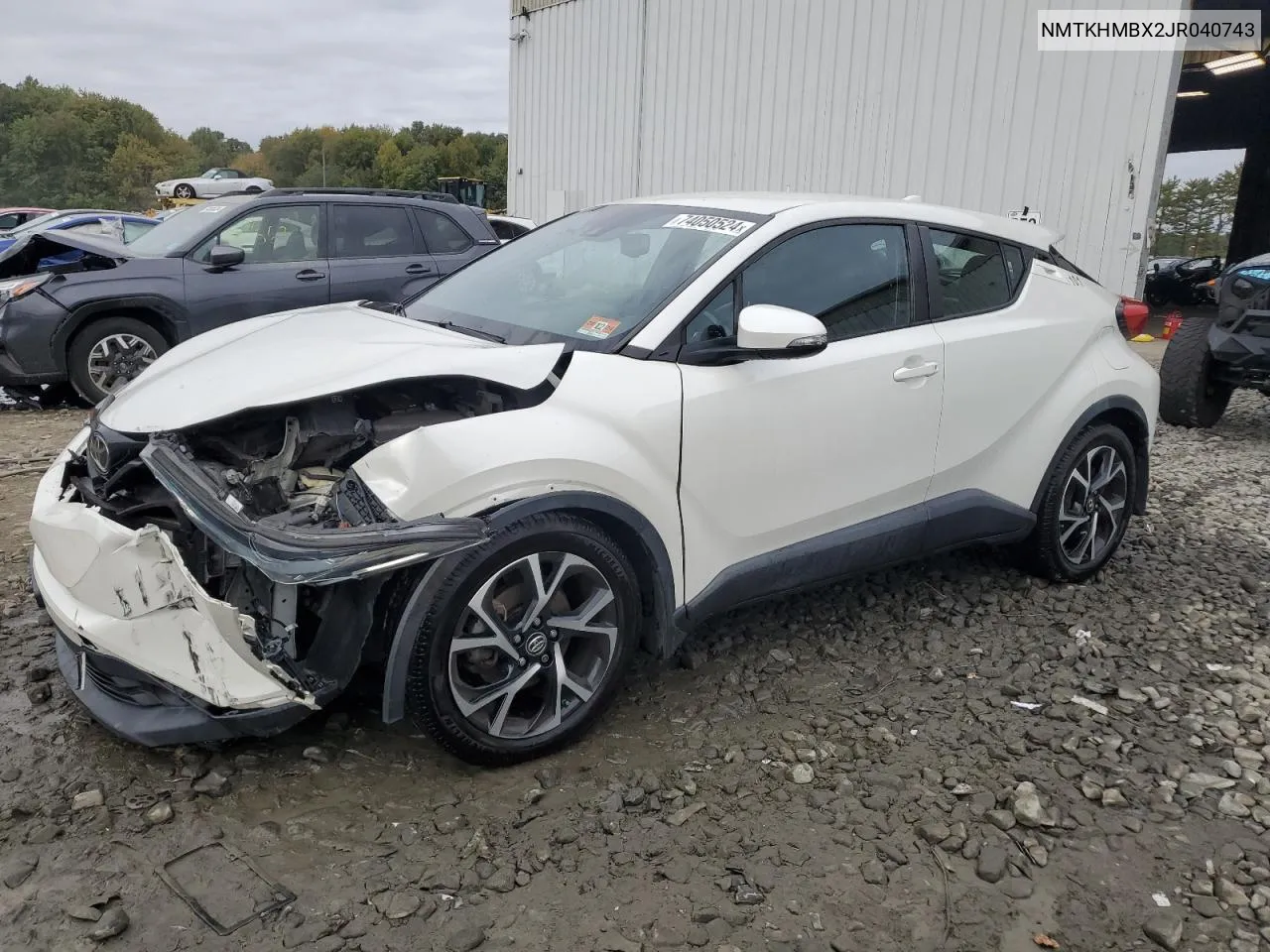 2018 Toyota C-Hr Xle VIN: NMTKHMBX2JR040743 Lot: 74050524