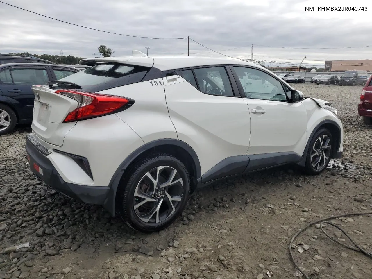 NMTKHMBX2JR040743 2018 Toyota C-Hr Xle