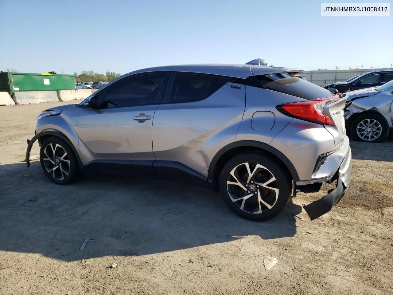 2018 Toyota C-Hr Xle VIN: JTNKHMBX3J1008412 Lot: 74110784