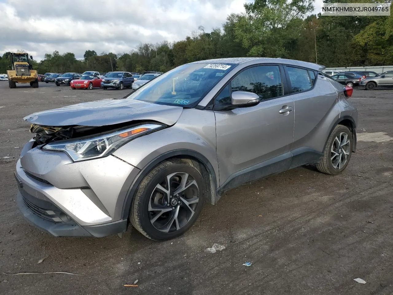 NMTKHMBX2JR049765 2018 Toyota C-Hr Xle