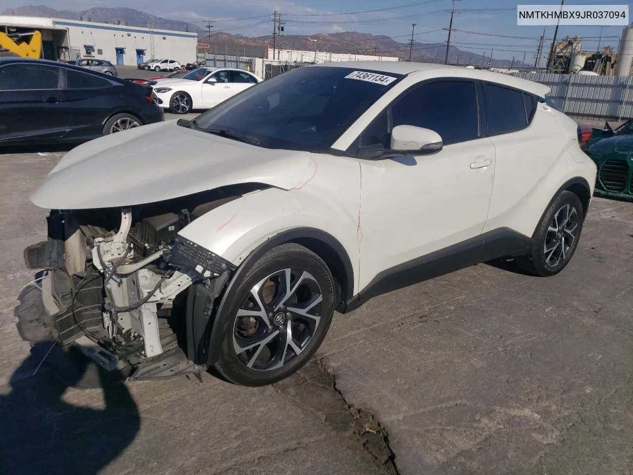 2018 Toyota C-Hr Xle VIN: NMTKHMBX9JR037094 Lot: 74361134