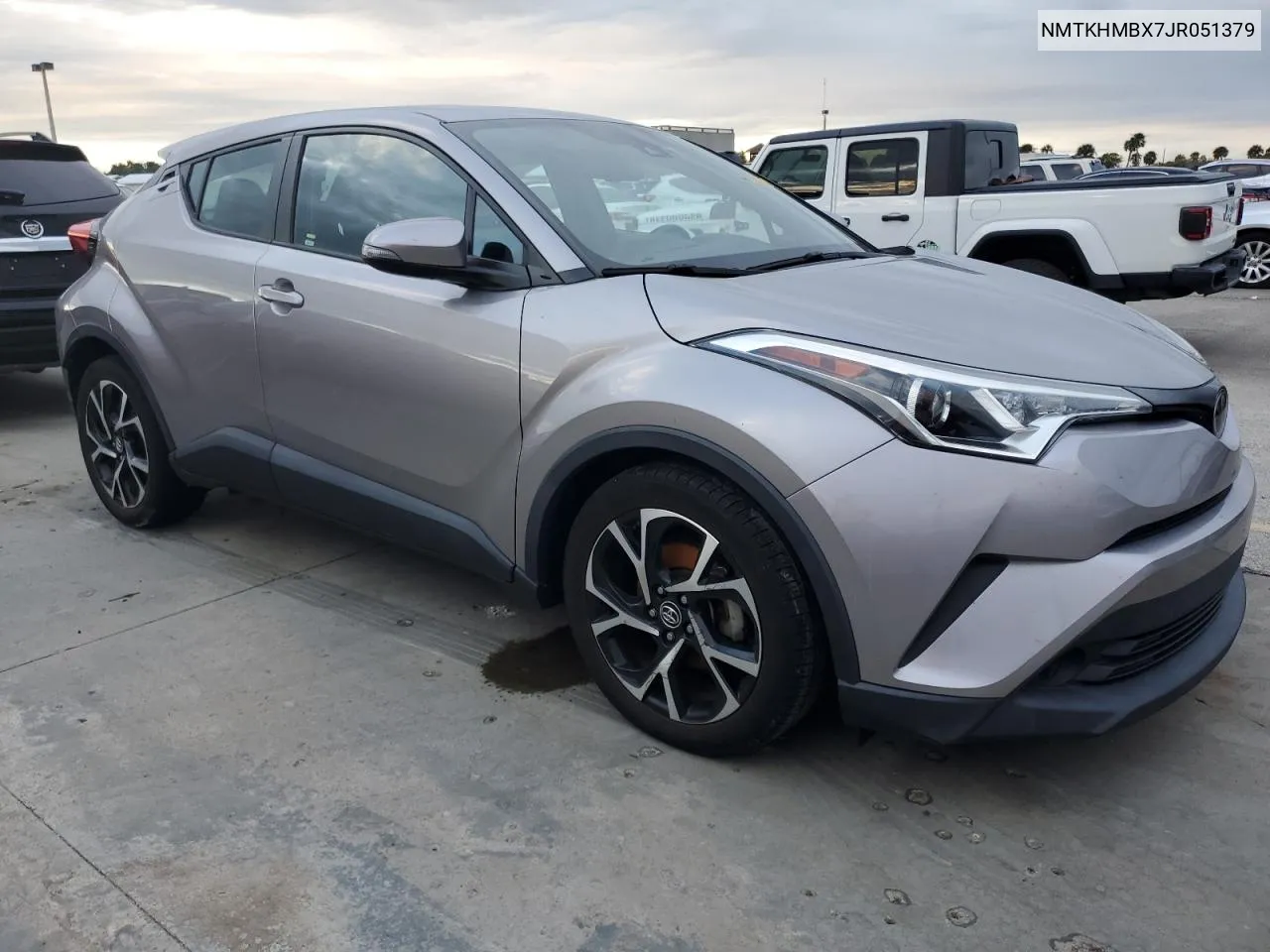 2018 Toyota C-Hr Xle VIN: NMTKHMBX7JR051379 Lot: 74755854