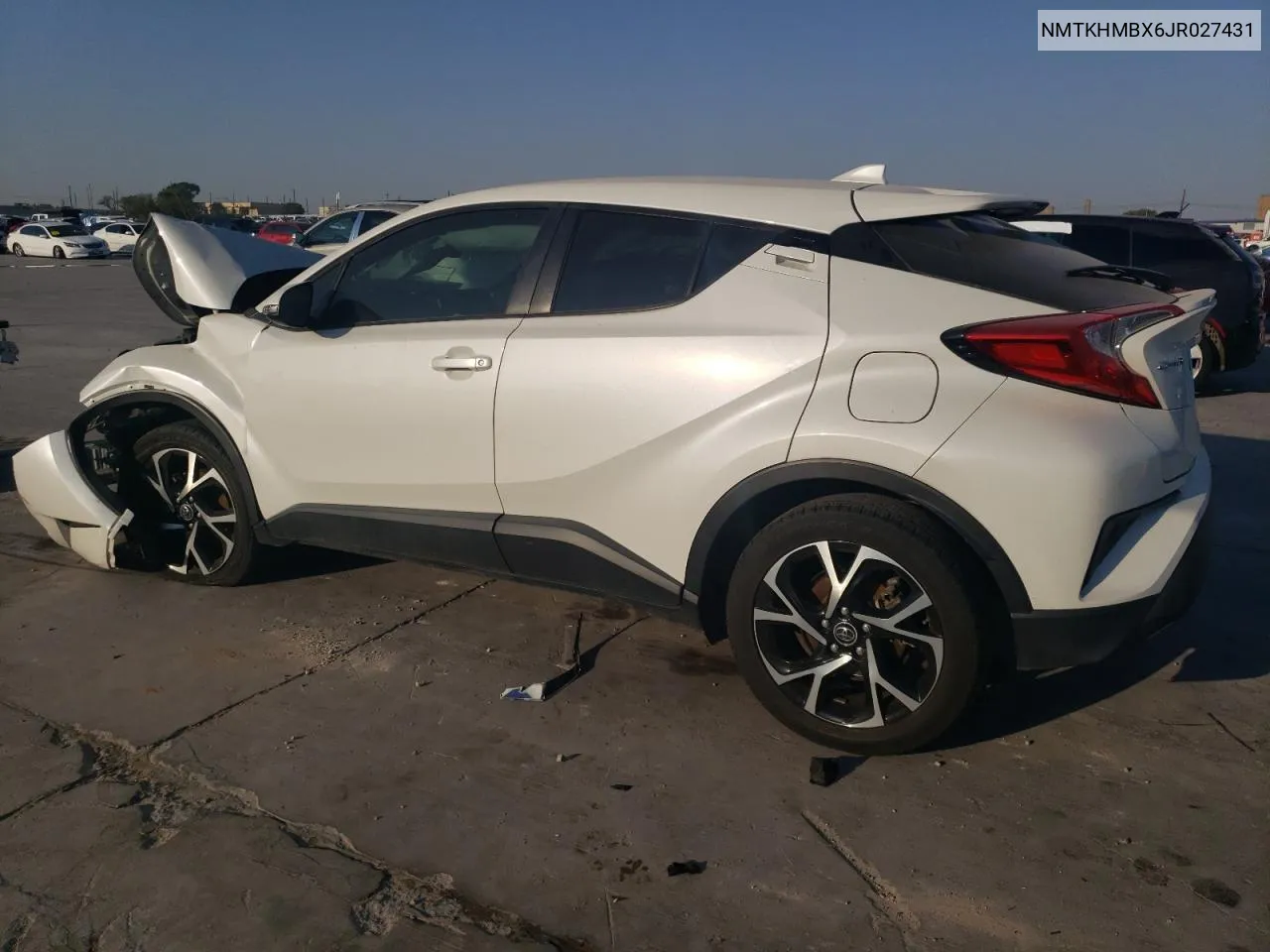 2018 Toyota C-Hr Xle VIN: NMTKHMBX6JR027431 Lot: 74981304