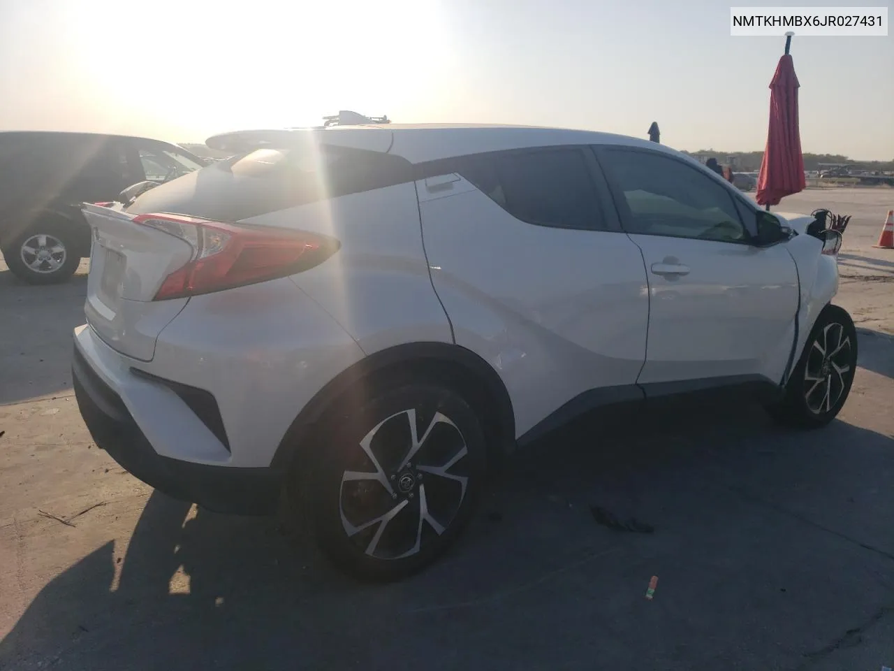 2018 Toyota C-Hr Xle VIN: NMTKHMBX6JR027431 Lot: 74981304