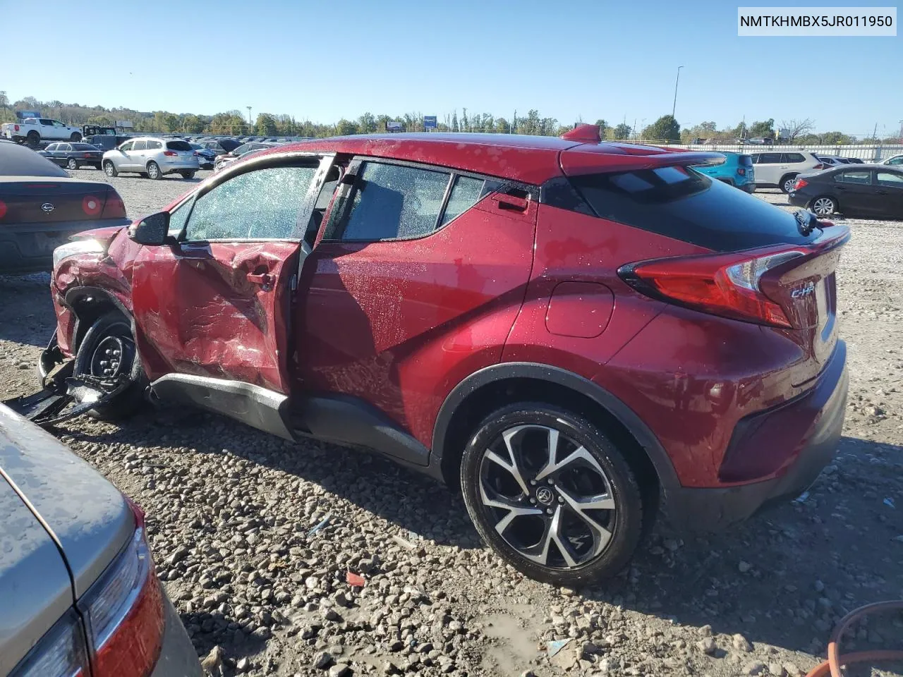 NMTKHMBX5JR011950 2018 Toyota C-Hr Xle