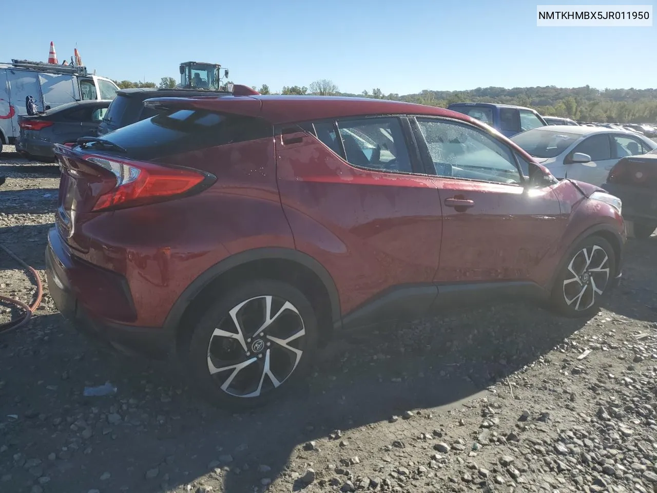 NMTKHMBX5JR011950 2018 Toyota C-Hr Xle