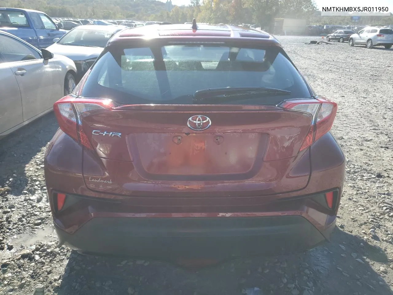 NMTKHMBX5JR011950 2018 Toyota C-Hr Xle