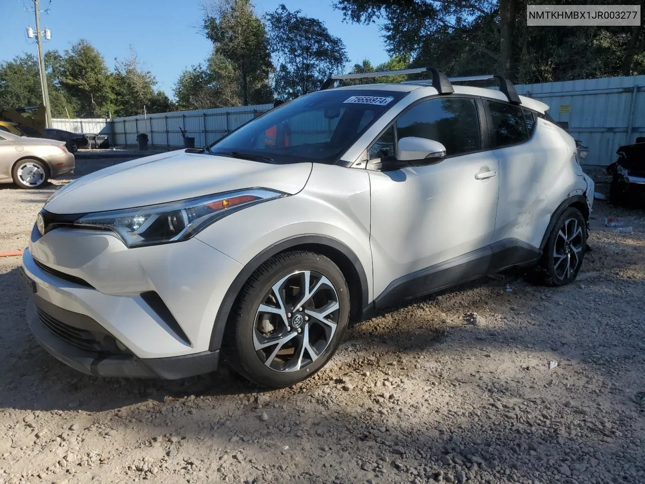 2018 Toyota C-Hr Xle VIN: NMTKHMBX1JR003277 Lot: 75656974